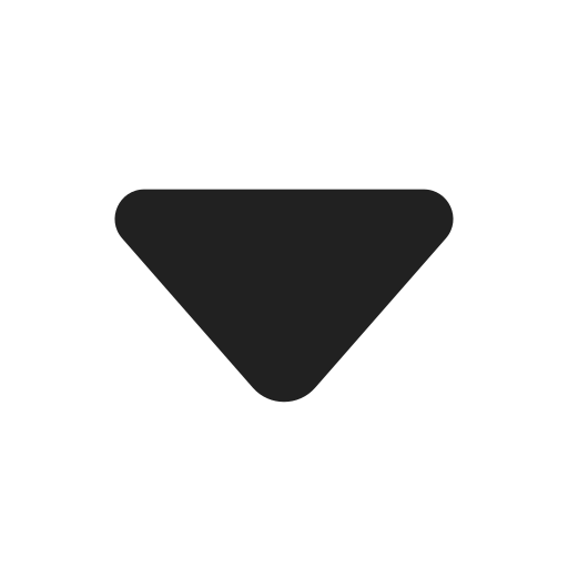 Ic, fluent, caret, down, filled icon
