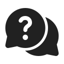 Ic,Fluent,Chat,Bubbles,Question,Filled
