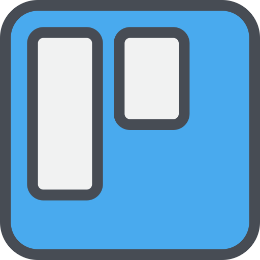 Media, network, social, trello icon