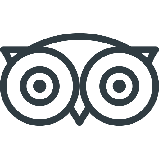 Logo, media, social, tripadvisor icon