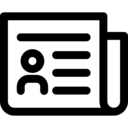 interface,text lines,newspaper,news report,elections,papers