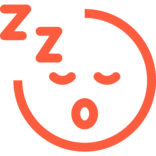 Emoji, face, message, nap, sleep, snooze, social icon