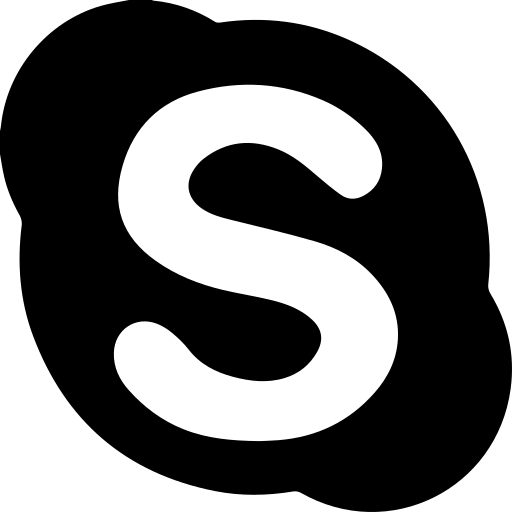 Circle, hovytech, media, message, skype, social icon