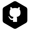 Github,Hexagon,Media,Polygon,Social,Logo