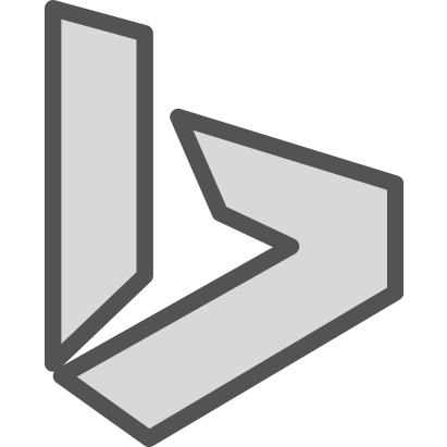 Bing, brand, logo, network, social icon