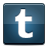 Mail, social, tumblr, flickr, rss icon