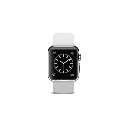 Apple, band, product, sport, watch, white icon