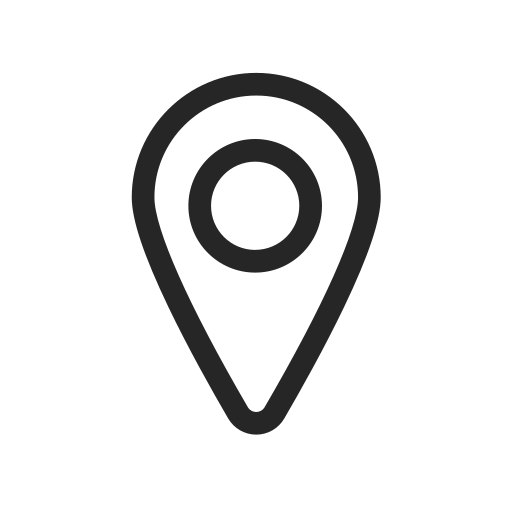 User, interface, location, pin, gps, ui, navigation icon