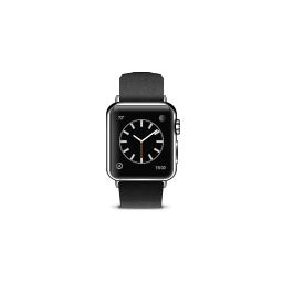 Apple, black, buckle, classic, product, watch icon
