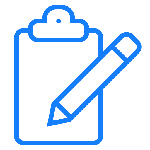 Edit, clipboard icon