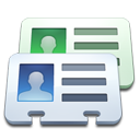 Card, contact, credential, id, identification, phonebook, profiles icon