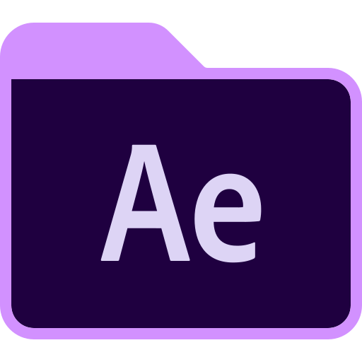 Adobe, after, effects, folder icon