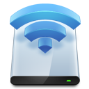 Disk, harddisk, hdd, wireless icon