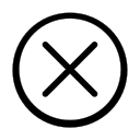 Close,Cross,Delete,Remove,Cancel,Exit,Trash
