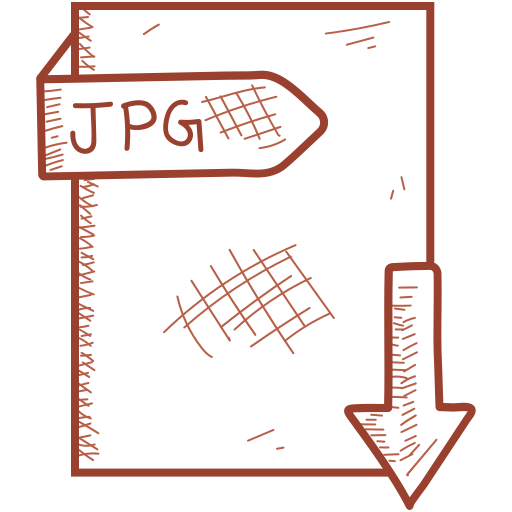 Document, file, format, jpg icon