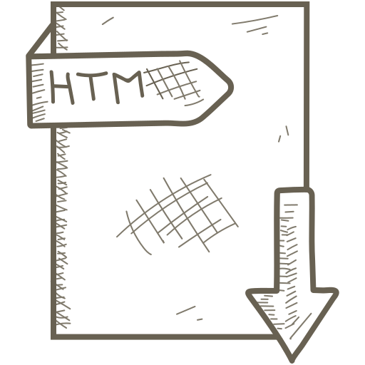File, format, htm icon