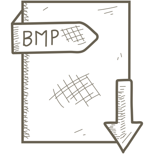 Bmp, document, file, format icon