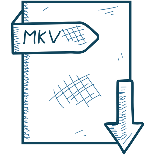 Extention, file, format, mkv icon