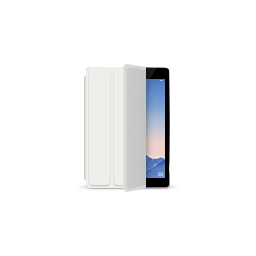 Apple, gray, ipad, product, smartcover, space, white icon