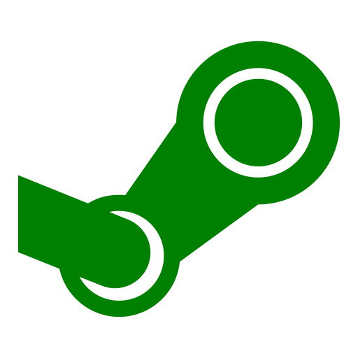 Logo, steam icon
