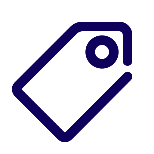 Fee, label, price, tag icon