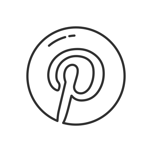 Brand, label, logo, pinterest icon