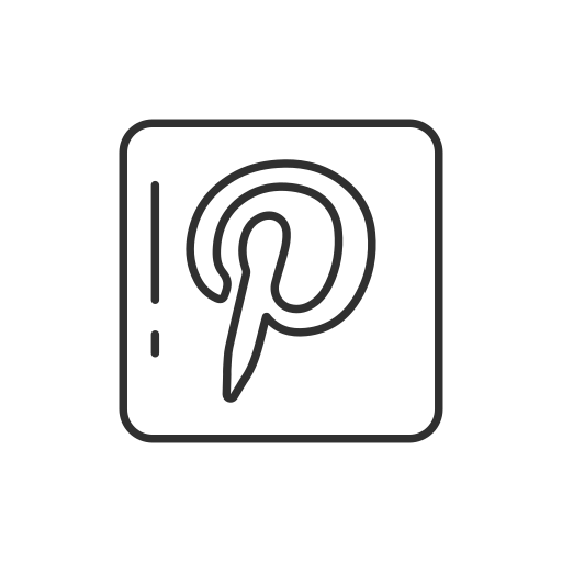 Brand, label, logo, pinterest icon