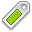Tag, green icon
