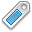 Tag, blue icon