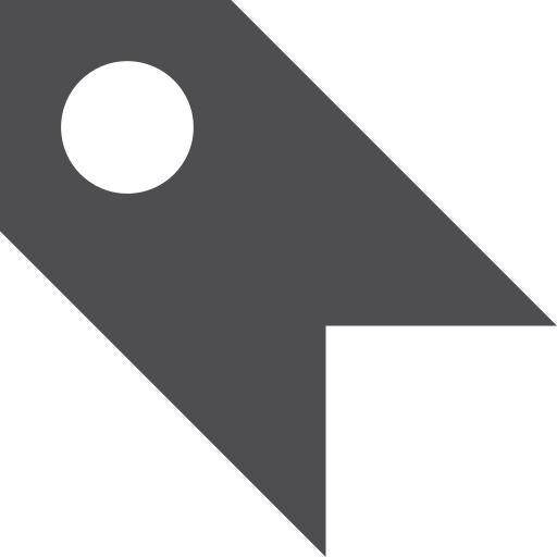 Tag, fill icon
