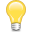 Bulb, hint, idea, light, on, tip, yellow icon