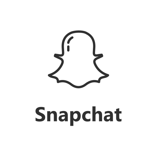 Logo, snapchat, brand, ghost, label icon