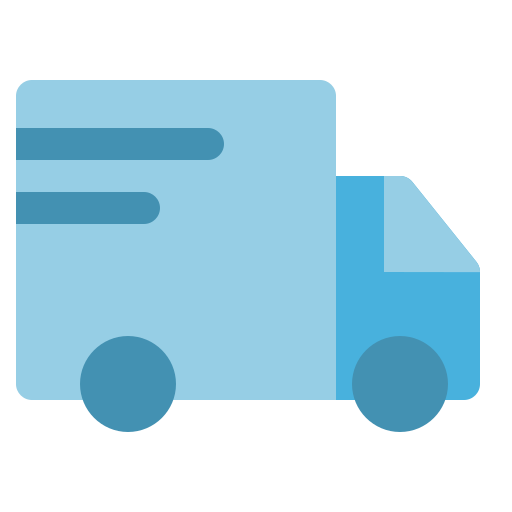 Delivery, package, shipping, transport, truck icon