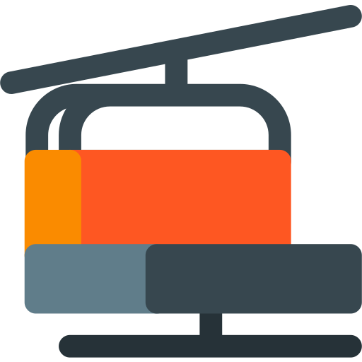 Lift, mountain, elevator, mountains, nature, ski, transport icon