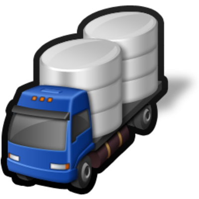 Data, transport icon
