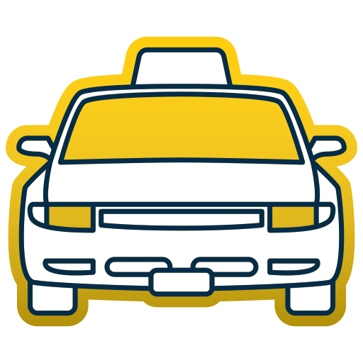 Auto, cab, car, taxi, transport, travel, vehicle icon