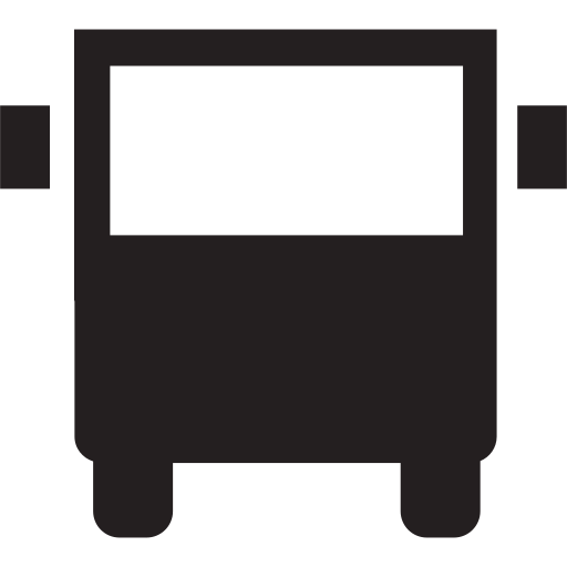Automibile, bus, public, train, tram, transportation, vehicle icon