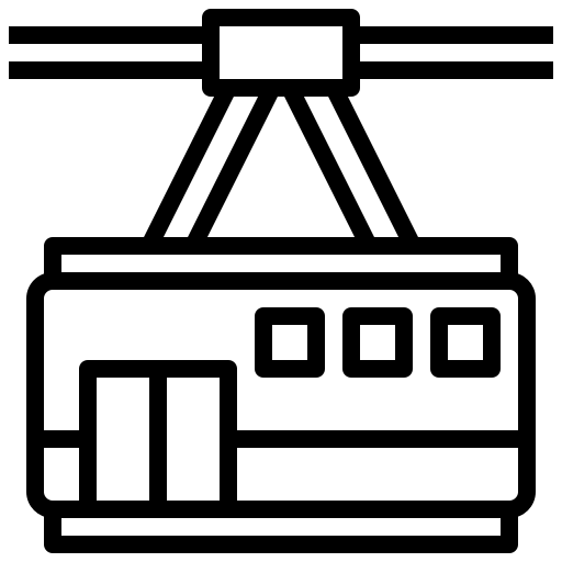 High, speed, train, tram, vehicle icon