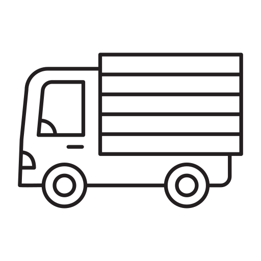 Vehicle, lorry, agriculture, cultivate, truck icon
