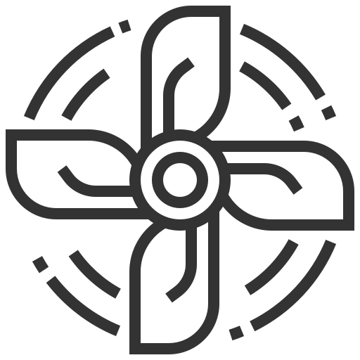 Accessories, automobile, car, fan, service icon