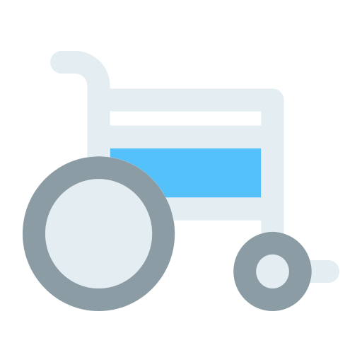 Wheelchair, inclusive, handicap, transportation, accessibility, injury, healthcare icon