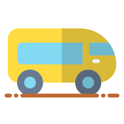 Camping, car, forest, holidays, nature, tools icon