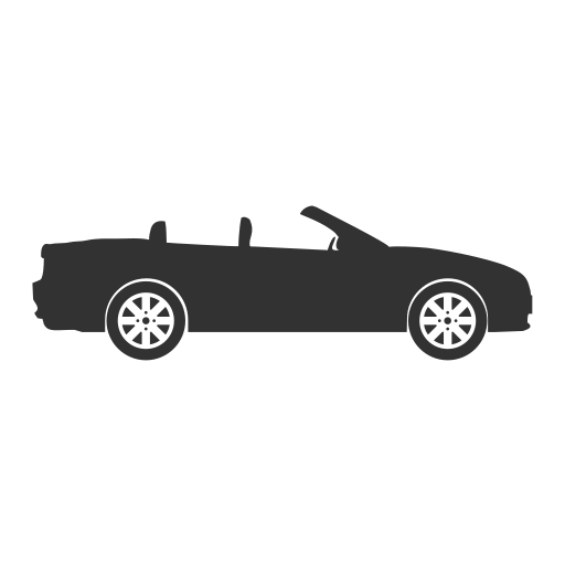 Auto, vehicle, car, automobile, convertible icon