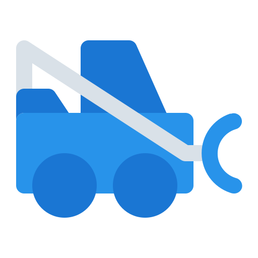 Car, cold, plow, snow, truck, vehicle, winter icon
