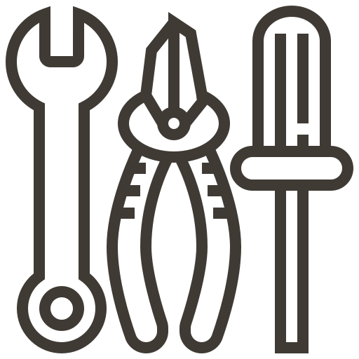 Service, repair, tool, automobile, equipment, car, accessories icon