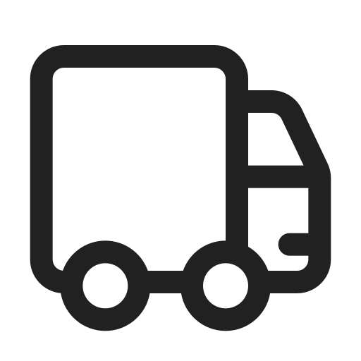 Ic, fluent, vehicle, truck, profile, regular icon