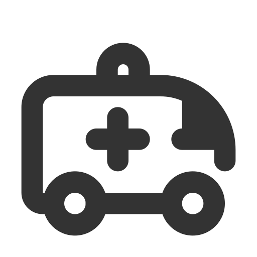 Ambulance, car, transport icon