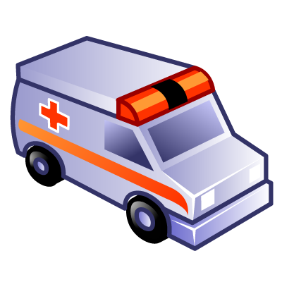 Ambulance, emergency icon