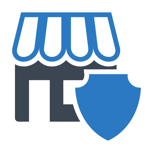 Lock, protect, security, shield icon