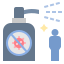 Spread Of Disease Flat icon 64x64